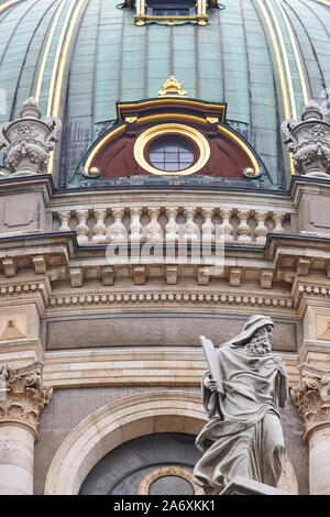 Marmokirken Dom in Kopenhagen Stadtzentrum. Dänemark berühmten Heritage Stockfoto