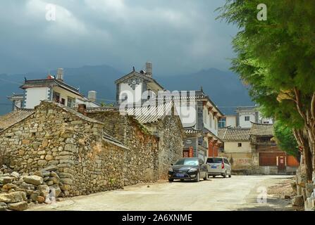 Bai Architektur, Dali, Yunnan (China) Stockfoto