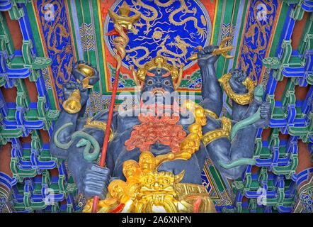 Tempel Chongsheng ist ein buddhistischer Tempel, der ursprünglich im 9. Jahrhundert in der Nähe der Altstadt von Dali in der Provinz Yunnan gebaut, im südlichen China. Stockfoto