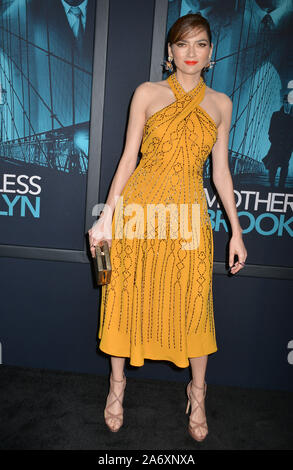 Los Angeles, USA. 28 Okt, 2019. Blanca Blanco besuchen die Premiere von Warner Bros. Pictures' "otherless Brooklyn' in Hollywood Post 43 am Oktober 28, 2019 in Los Angeles, Kalifornien. Credit: Tsuni/USA/Alamy leben Nachrichten Stockfoto