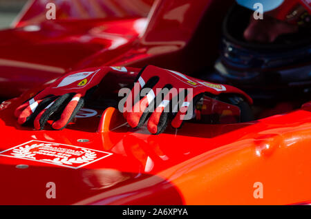 F1 clienti während Ferrari Challenge World Finals - Mugello 2019, Scarperia e San Piero, Italien, 27 Okt 2019, Motoren Ferrari Challenge Cup Stockfoto