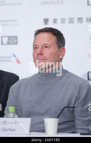 Tokio, Japan. 29 Okt, 2019. Uury Mitglied, Produzent Bill Gerber nimmt an der Pressekonferenz im Rahmen der 32. Tokyo International Film Festival in Tokio, Japan, Oktober 29, 2019. Quelle: Ma Caoran/Xinhua/Alamy leben Nachrichten Stockfoto