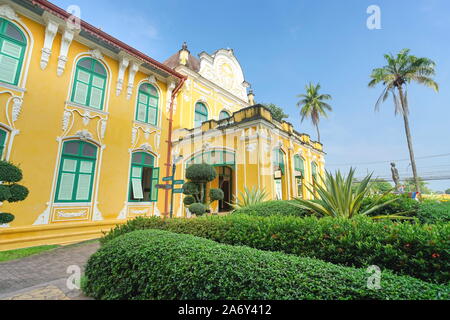 Khao Lak, Thailand - Oktober 04, 2019: chaophraya Abhaibhubejhr Museum in Chaophraya Abhaibhubejhr Hospital, Prachinburi Provinz, Thailand. Stockfoto