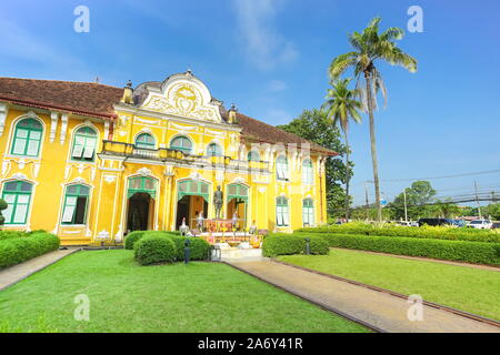 Khao Lak, Thailand - Oktober 04, 2019: chaophraya Abhaibhubejhr Museum in Chaophraya Abhaibhubejhr Hospital, Prachinburi Provinz, Thailand. Stockfoto