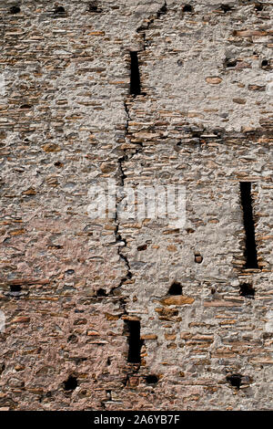 Stein Stein alte Mauer Stockfoto