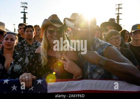 Menge Szene am Stagecoach Country Music Festival in Indio, Kalifornien Stockfoto