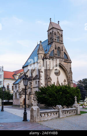 Kaplnka svateho Michala, St Michael's Kapelle, Hlavna, Kosice, Slowakei Stockfoto