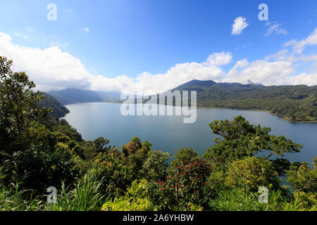 Indonesien, Bali, Mittelgebirge, Munduk, Danau Buyan See Stockfoto