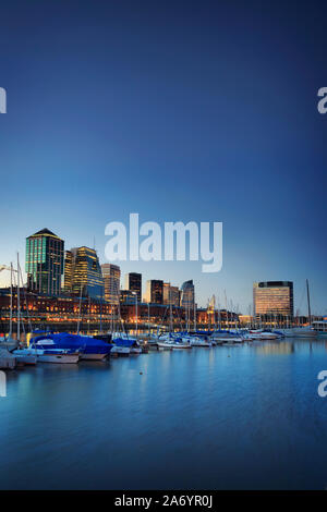 Argentinien, Buenos Aires, Puerto Madero, ehemaligen Docklands jetzt in Buenos Aires exklusivsten Viertel umgewandelt Stockfoto