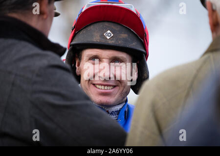 Champion jockey Richard Johnson Stockfoto