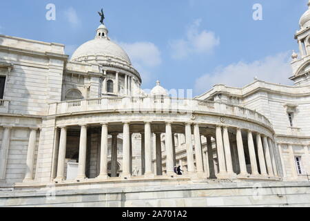 Victoria Memorial Hall. 1 Queen's Weg. Kolkata, West Bengal. Indien. Stockfoto