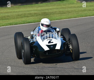 Stange Jolley, Cooper Climax T 45/51, Richmond und Gordon Trophäen, 2 ½ Liter Grand Prix Autos, 1954 bis 1960, Goodwood Revival 2019, September 2019, automob Stockfoto