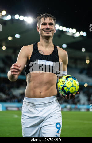 Malmö, Schweden. 28 Okt, 2019. Markus Rosenberg (9) Malmö FF nach der Allsvenskan Match zwischen Malmö FF und AIK Stockholm in Malmö Neues Stadion in Malmö zu sehen. (Foto: Gonzales Foto/Alamy leben Nachrichten Stockfoto