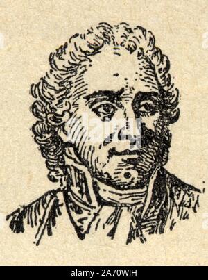 Joseph Lefebvre, né le 25 octobre 1755 à Rouffach et mort le 14 Septembre 1820 à Paris, EST un officier général francais, maréchal d’Empire Stockfoto
