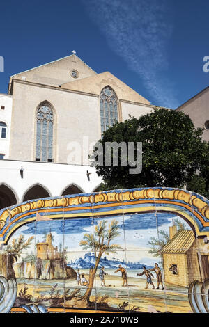 Monastero di Santa Chiara Stockfoto