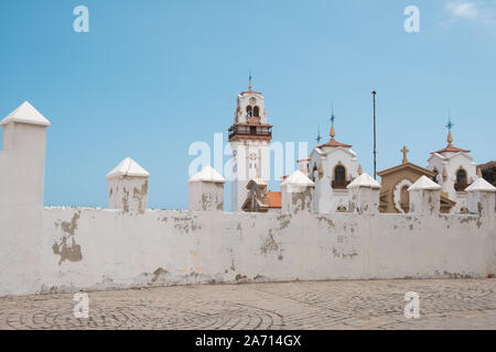 Teneriffa, Spanien - August 2019: Schöne alte Kirche, der Basilika von Candelaria auf Teneriffa, Kanaren, Spanien Stockfoto