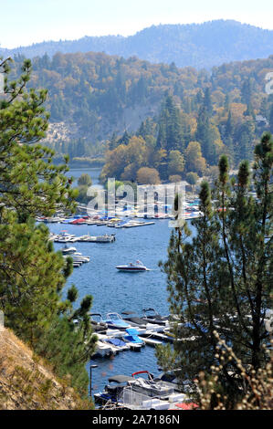 Lake Arrowhead Herbst Stockfoto