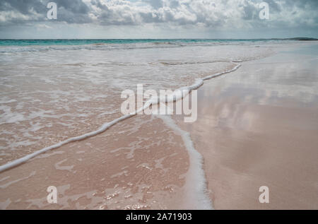 Pink Sands Beach Harbour Island Bahamas Stockfoto