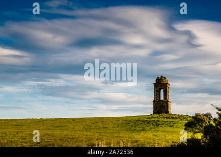 Mussende Temple und Downhill Demesne in Coleraine, Nordirland Stockfoto