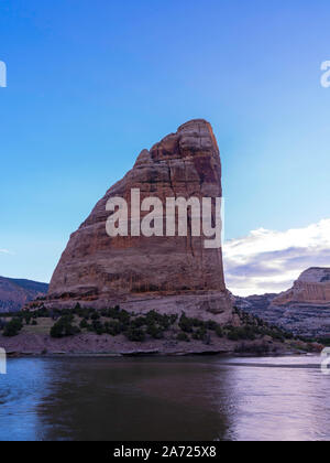 Morgen im Echo Park, Dinosaur National Monument, Colorado, USA. Stockfoto