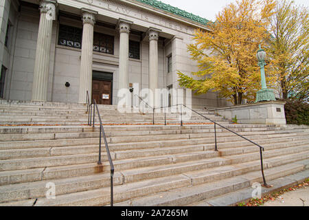 Die alte Worcester County Court House Stockfoto