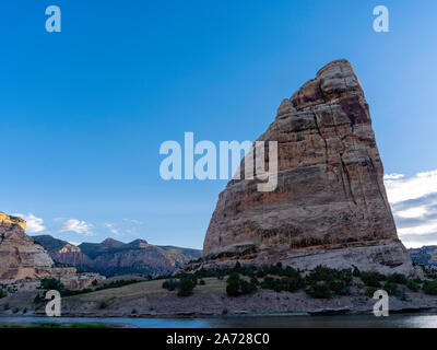 Morgen im Echo Park, Dinosaur National Monument, Colorado, USA. Stockfoto