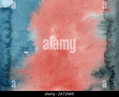 Aquarell Textur Hintergrund Stockfoto