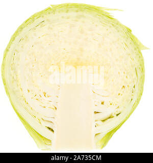 Frische Schicht von Kohl Stockfoto