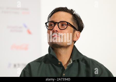 Oktober 29, 2019. 29 Okt, 2019. Michael Noer, 29. Oktober 2019 - Die 32. Tokyo International Film Festival, Jury Pressekonferenz in Tokio, Japan am 29. Oktober 2019. Credit: 2019 TIFF/LBA/Alamy leben Nachrichten Stockfoto
