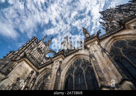 St. Veitsdom, Prag Stockfoto