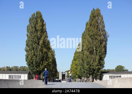 Dieses Bild ist mit einem internen Aspekt des KZ Dachau zugeschrieben, er ist einer von vielen in Fotografen Bibliothek über Dachau. Stockfoto