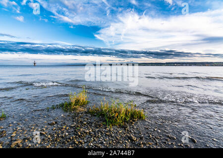 Bodensee im frühen Herbst Stockfoto