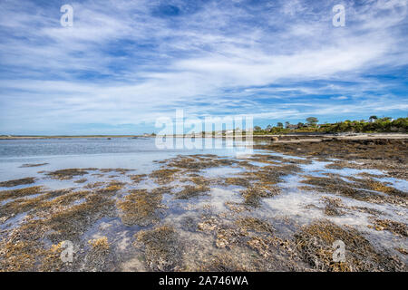 Gorad Strand, Trearddur Bay, Tal, Anglesey, Nordwales Stockfoto