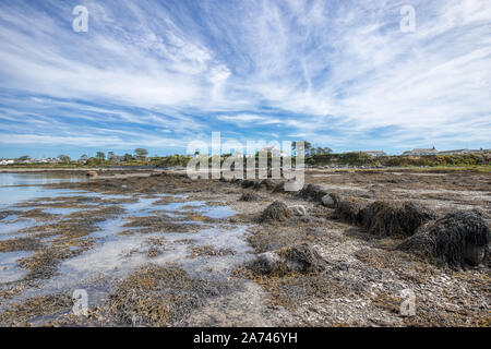 Gorad Strand, Trearddur Bay, Tal, Anglesey, Nordwales Stockfoto