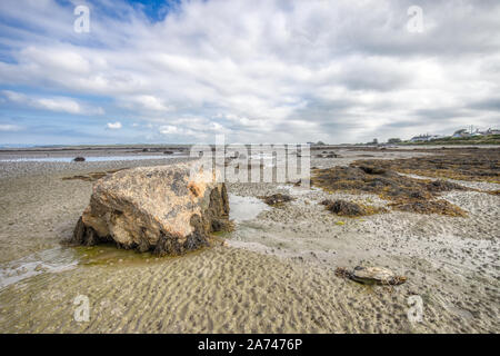 Gorad Strand, Trearddur Bay, Tal, Anglesey, Nordwales Stockfoto
