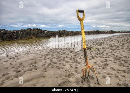 Gorad Strand, Trearddur Bay, Tal, Anglesey, Nordwales Stockfoto