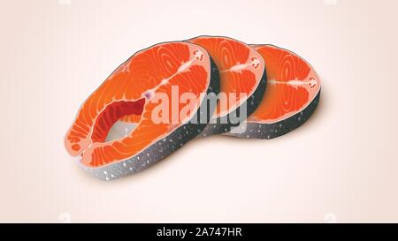 Bild von Fisch Stock Vektor