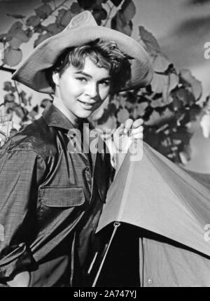 Conny und Peter machen Musik, Deutschland 1960, Regie: Werner Jacobs Darsteller: Cornelia Conny Froboess Stockfoto