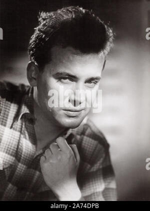 Helmut Ahner, deutscher Wis und Synchronsprecher, Deutschland 1950er Jahre. Deutsche Schauspieler und Vertonung Schauspieler Helmut Ahner, Deutschland 1950. Stockfoto