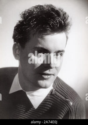 Helmut Ahner, deutscher Wis und Synchronsprecher, Deutschland 1950er Jahre. Deutsche Schauspieler und Vertonung Schauspieler Helmut Ahner, Deutschland 1950. Stockfoto