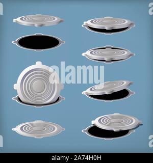 Bild von Luke gesetzt Stock Vektor