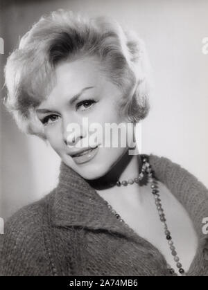 Ingrid van Bergen, deutsche Plant und Synchronsprecherin, Deutschland 1960. Die deutsche Schauspielerin und Vertonung Schauspielerin Ingrid van Bergen, Deutschland 1960. Stockfoto