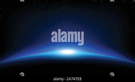 Planet Platz 2 Stock Vektor