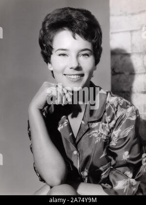 Corny Collins, deutsche Theater- und Filmschauspielerin, Deutschland 1960. Deutsche Theater und Film Schauspielerin Corny Collins, Deutschland 1960. Stockfoto