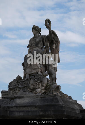 Sieg über Spanien Stockfoto