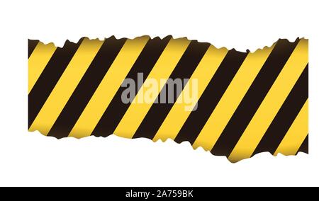 Torned streifen Hintergrund Stock Vektor