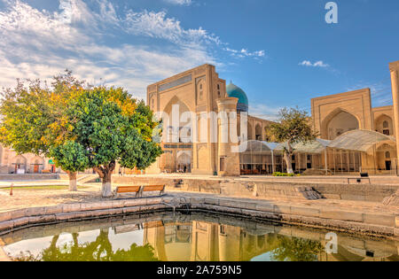 Chor Bakr Nekropole, Buchara, Usbekistan Stockfoto