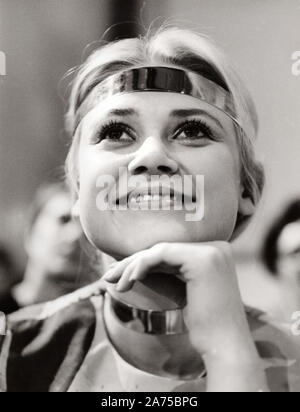 Gitte Haenning, dänische Fictitious character und Sängerin, Deutschland 1969. Dänische Schauspielerin und Sängerin Gitte Haenning, Deutschland 1969 - Stockfoto