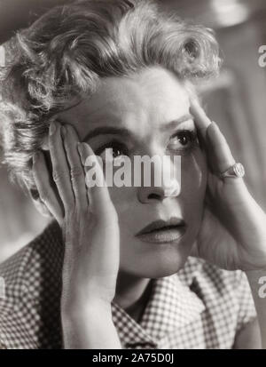 Heidemarie Hatheyer, österreichischen Fictitious character, Deutschland 1950er Jahre. Österreichische Schauspielerin Heidemarie Hatheyer, Deutschland 1950. Stockfoto