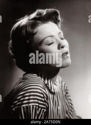 Heidemarie Hatheyer, österreichischen Fictitious character, Deutschland 1950er Jahre. Österreichische Schauspielerin Heidemarie Hatheyer, Deutschland 1950. Stockfoto